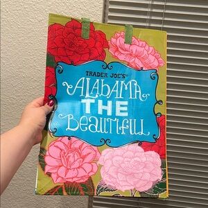 Trader Joe's Alabama The Beautiful Reusable Grocery Bag